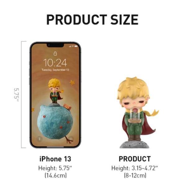 The Businessman POP MART Hirono Le Petit Prince Series Confirmed Figure Open Box - Picture 6 of 7